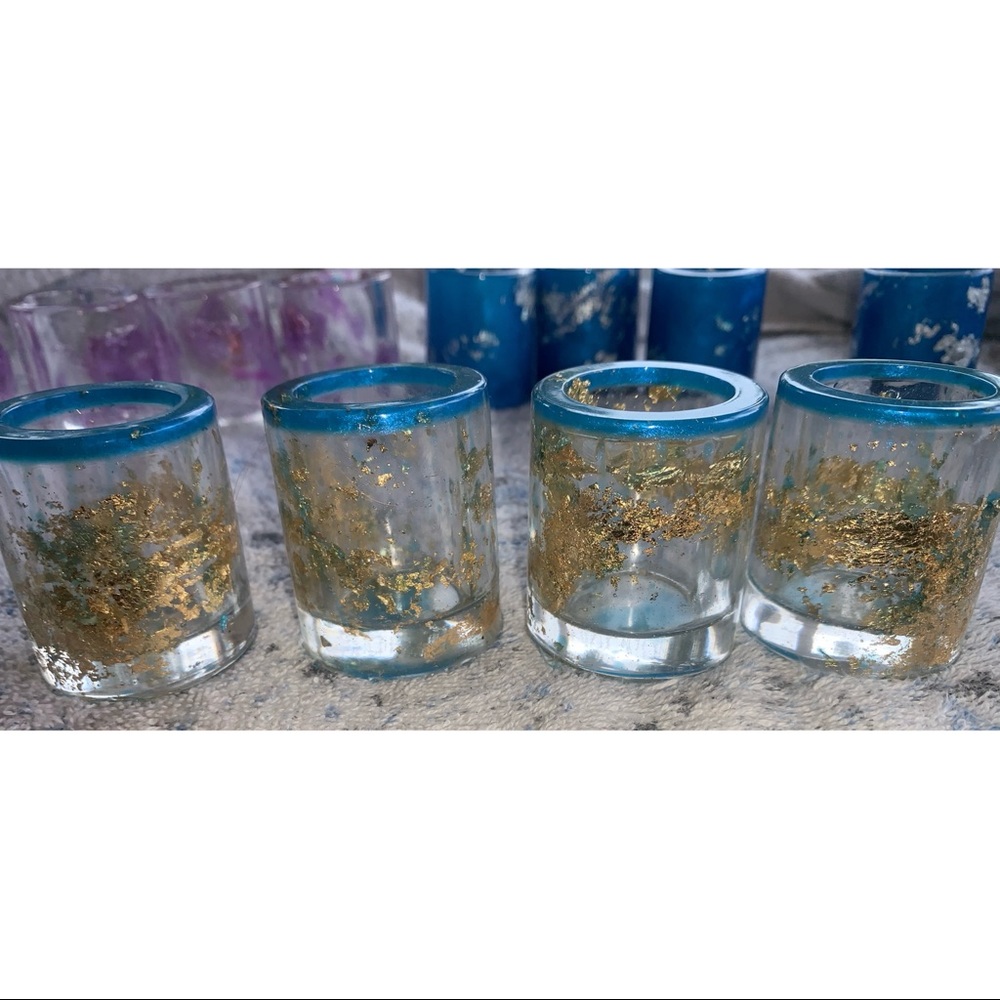 Set of 4- custom 1oz Shot Glasses